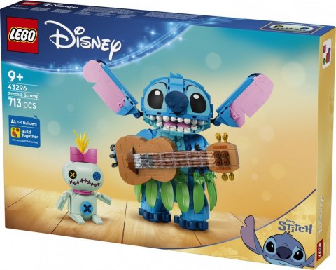 Klocki Disney 43296 Stitch i Strupka