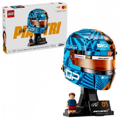 Klocki Editions 43017 Kask Oscar Piastri McLaren