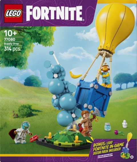 Klocki Fortnite 77080 Zrzut zaopatrzenia