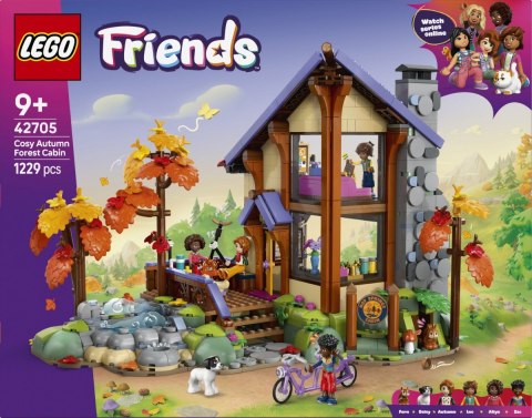 Klocki Friends 42705 Jesienna leśna chatka