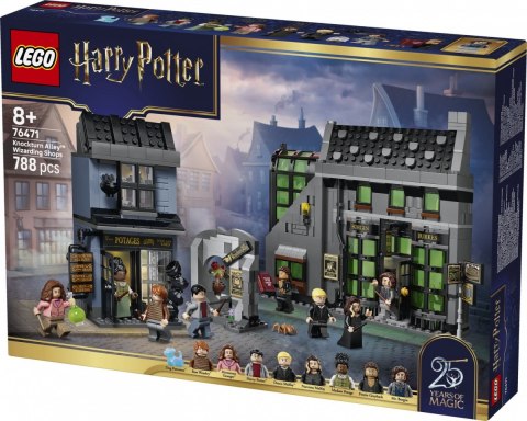 Klocki Harry Potter 76471 Magiczne sklepy na ulicy Śmiertelnego Nokturnu