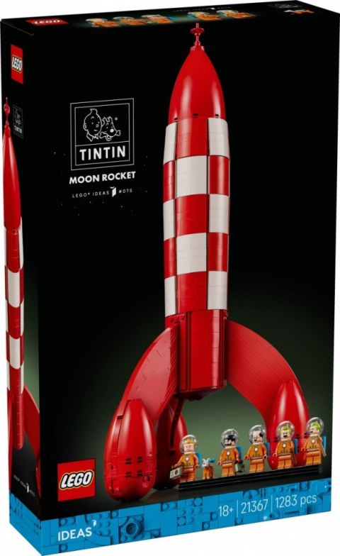 Klocki Ideas 21367 Tintin i rakieta na Księżyc