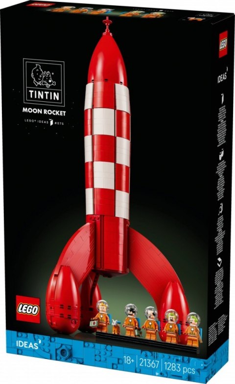 Klocki Ideas 21367 Tintin i rakieta na Księżyc