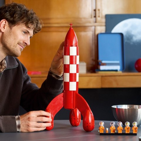 Klocki Ideas 21367 Tintin i rakieta na Księżyc