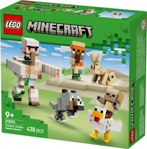 Klocki Minecraft 21592 Atak kurzego jeźdźca na pustyni