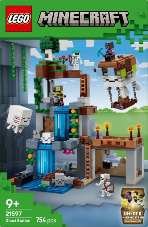 Klocki Minecraft 21597 Stacja Ghasta
