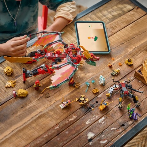 Klocki Ninjago 71868 Transformujący smoczy mech Wyldfyre