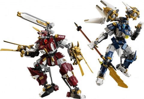 Klocki Ninjago 71870 Bliźniacze tytanowe mechy