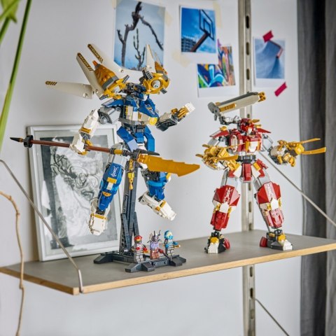 Klocki Ninjago 71870 Bliźniacze tytanowe mechy