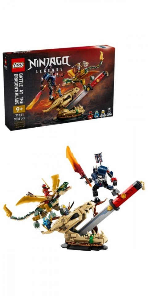Klocki Ninjago 71871 Bitwa o Smocze Ostrze