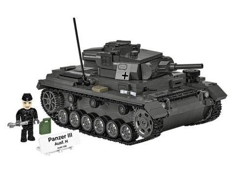Klocki Panzer III Ausf.H 963 elementy
