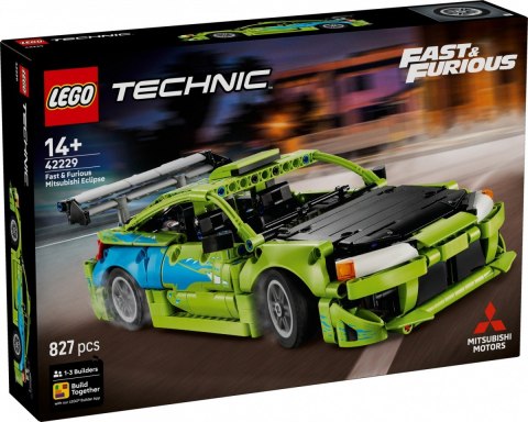 Klocki Technic 42229 Samochód Fast and Furious Mitsubishi Eclipse