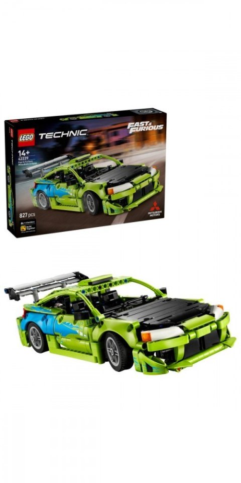 Klocki Technic 42229 Samochód Fast and Furious Mitsubishi Eclipse