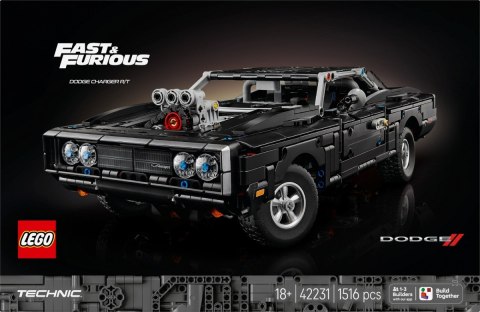 Klocki Technic 42231 Samochód Fast and Furious Dodge Charger R/T