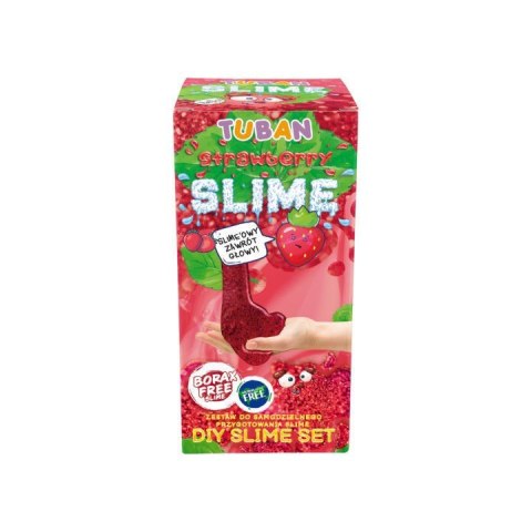 Zestaw super slime - Truskawka