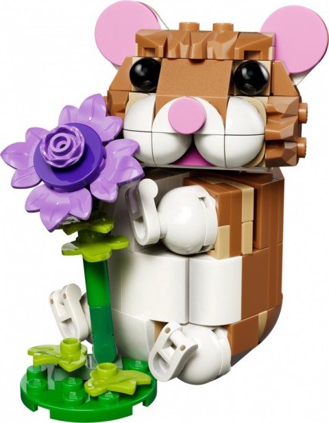 Klocki Creator 31376 Uroczy chomik z kwiatkiem