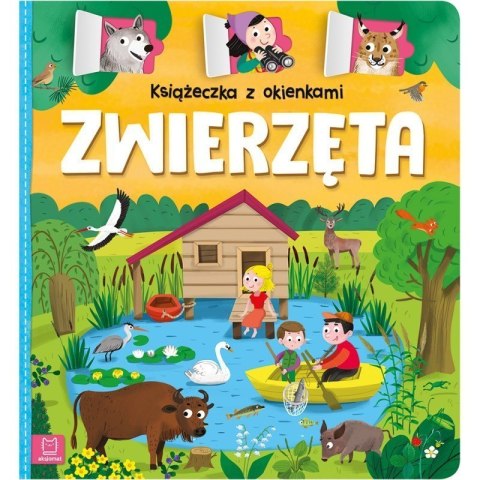 Książeczka z okienkami zwierz. AKSJOMAT
