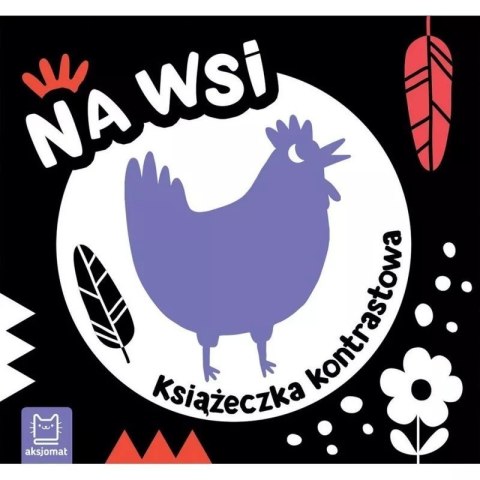 Na wsi książeczka kontrastowa AKSJOMAT AKSJOMAT
