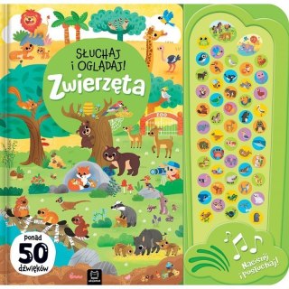 Słuchaj oglądaj zwierz 50 dźw AKSJOMAT