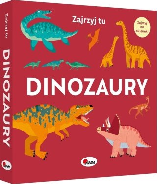 ZAJRZYJ TU DINOZAURY AWM WYDAWNICTWO