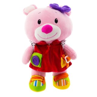 Zabawka pozytywka misiu pink EUROBABY ZABAWKI EUROBABY ZABAWKI