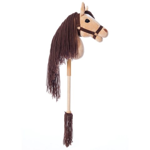 Koń na kiju Hobby Horse HOPPIHORSE A3 beżowy, maść bułana Tootiny