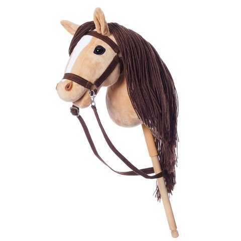 Koń na kiju Hobby Horse HOPPIHORSE A3 beżowy, maść bułana Tootiny