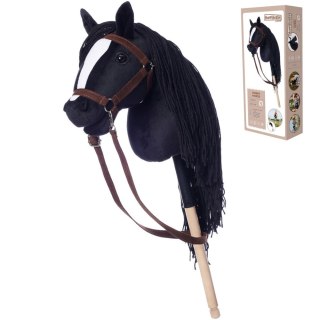 Koń na kiju Hobby Horse HOPPIHORSE A3 czarny, maść kara Tootiny