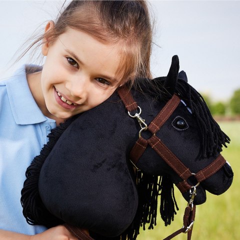 Koń na kiju Hobby Horse HOPPIHORSE A3 czarny, maść kara Tootiny
