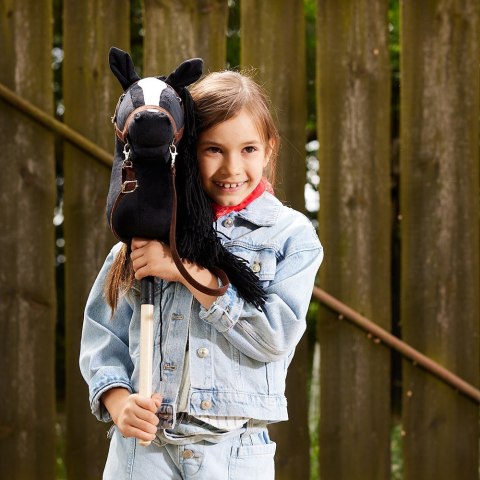 Koń na kiju Hobby Horse HOPPIHORSE A3 czarny, maść kara Tootiny