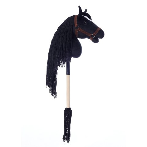 Koń na kiju Hobby Horse HOPPIHORSE A3 czarny, maść kara Tootiny