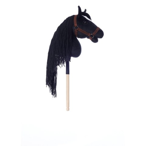 Koń na kiju Hobby Horse HOPPIHORSE A3 czarny, maść kara Tootiny
