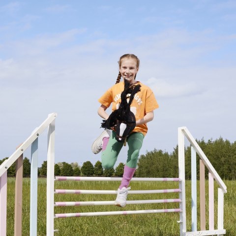 Koń na kiju Hobby Horse HOPPIHORSE A3 czarny, maść kara Tootiny