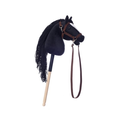 Koń na kiju Hobby Horse HOPPIHORSE A4 czarny, maść kara Tootiny