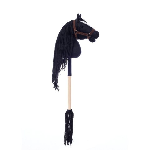 Koń na kiju Hobby Horse HOPPIHORSE A4 czarny, maść kara Tootiny