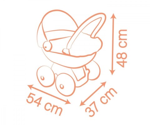 Wózek głęboki Baby Nurse Smoby
