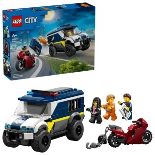 CITY FURGONETKA KONWOJU POLIC LEGO