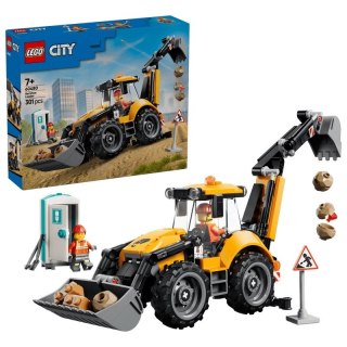 CITY ŻÓŁTA KOPARKO ŁADOWARKA LEGO