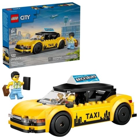 CITY ŻÓŁTA TAKSÓWKA LEGO