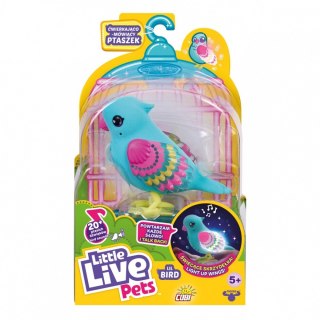 Figurka interaktywna Little Live Pets - Ptaszek niebieski Cobi