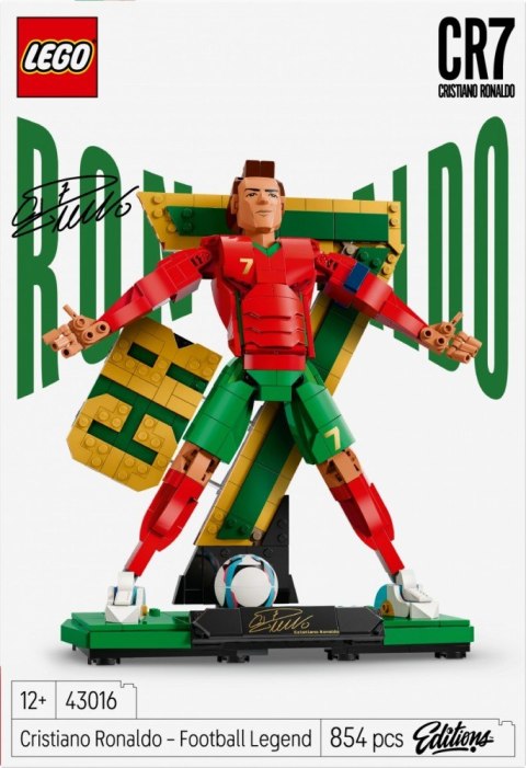 Klocki Editions 43016 Cristiano Ronaldo - piłkarska legenda LEGO