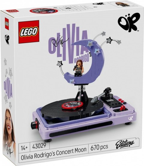 Klocki Editions Music 43029 Księżyc z koncertu Olivii Rodrigo LEGO