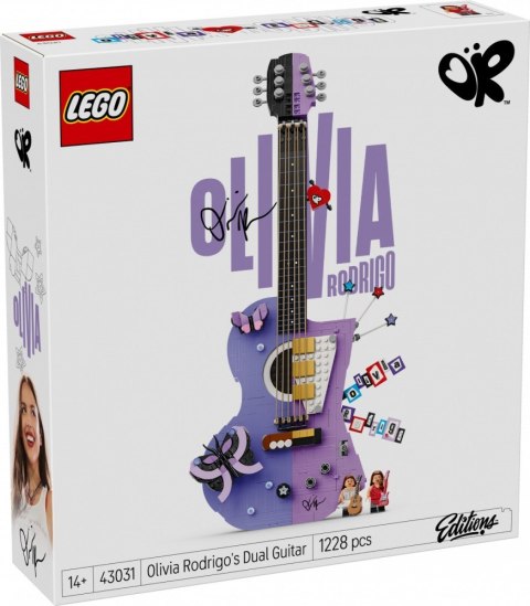 Klocki Editions Music 43031 Podwójna gitara Olivii Rodrigo LEGO