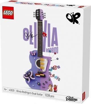Klocki Editions Music 43031 Podwójna gitara Olivii Rodrigo LEGO