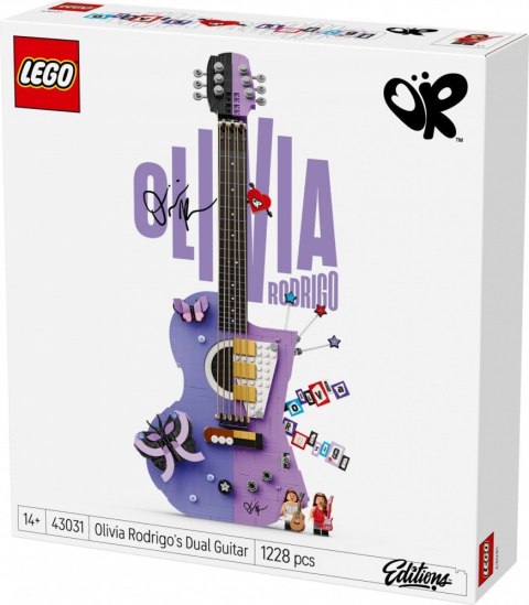 Klocki Editions Music 43031 Podwójna gitara Olivii Rodrigo LEGO