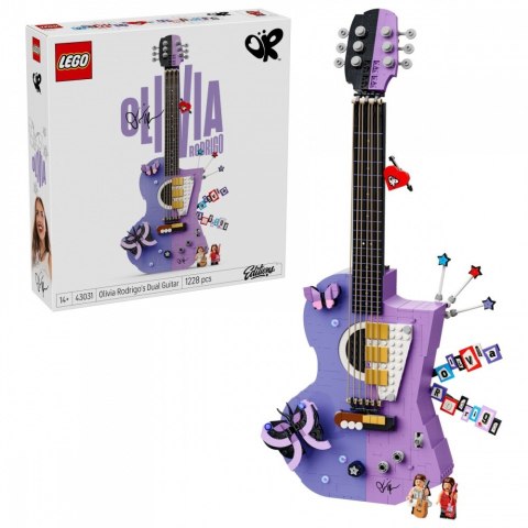 Klocki Editions Music 43031 Podwójna gitara Olivii Rodrigo LEGO