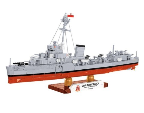 Klocki ORP Błyskawica 664 elementy Cobi Klocki