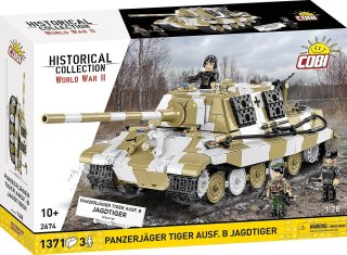 Klocki Panzerjager Tiger ausf.B 1371 elementy Cobi Klocki