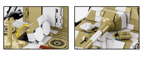 Klocki Panzerjager Tiger ausf.B 1371 elementy Cobi Klocki