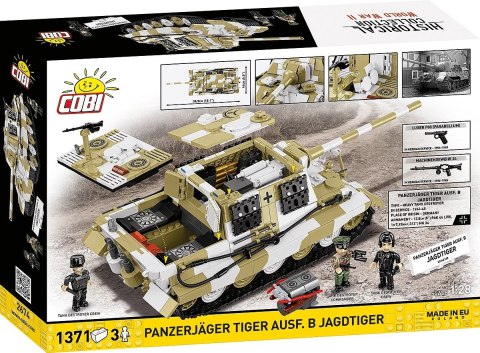 Klocki Panzerjager Tiger ausf.B 1371 elementy Cobi Klocki
